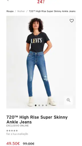 Levi's 247 screenshot