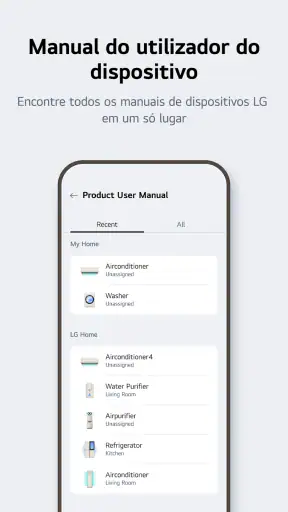 LG ThinQ screenshot