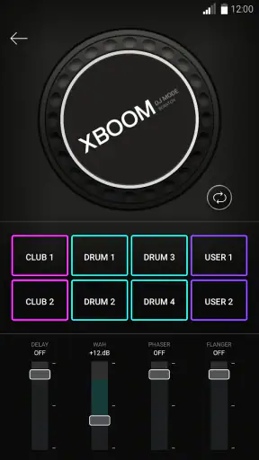 LG XBOOM screenshot