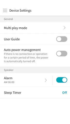 LG XBOOM screenshot