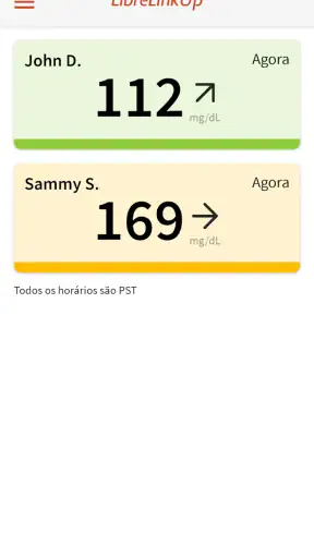 LibreLinkUp screenshot
