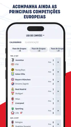 LIGA PORTUGAL screenshot