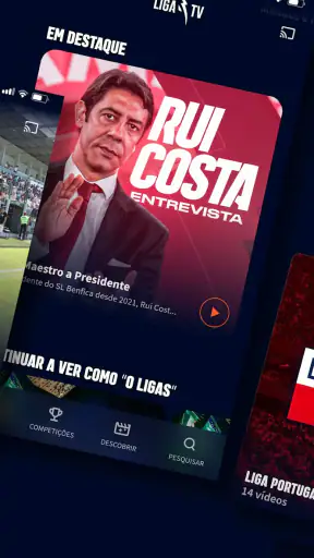 LIGA TV screenshot