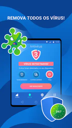 Limpeza Cleaner VPN Antivirus screenshot