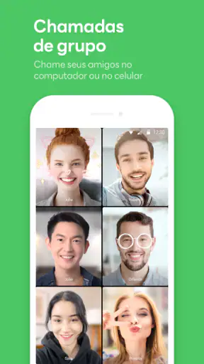 LINE: Chamadas & Mensagens screenshot