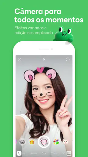 LINE: Chamadas & Mensagens screenshot