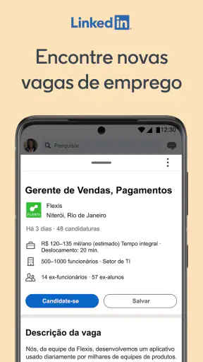 LinkedIn: Pesquisa de emprego screenshot