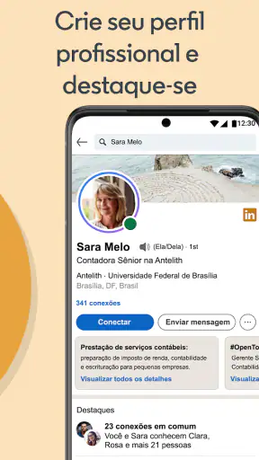 LinkedIn: Pesquisa de emprego screenshot