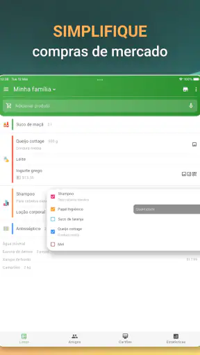 Lista de compras fácil Shopium screenshot