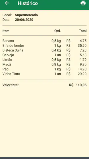 Lista de Compras - SoftList screenshot