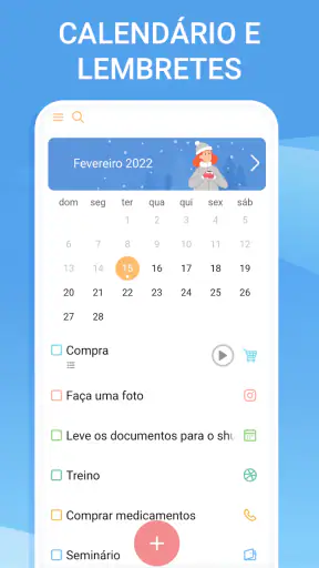 Lista de tarefas e atividades screenshot