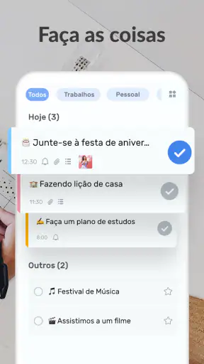 Lista de tarefas - Lembretes screenshot