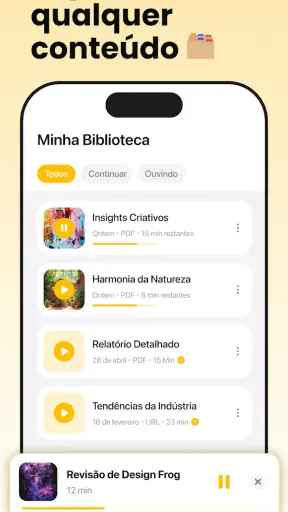 Listen AI: Texto para Áudio screenshot