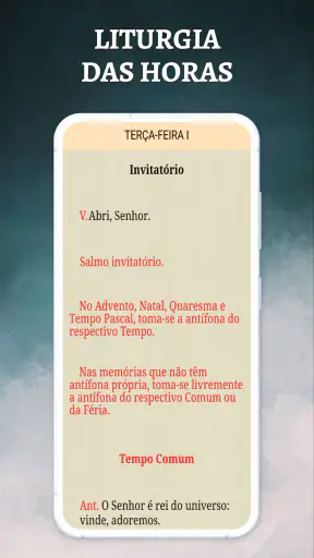 Liturgia das horas - Vésperas screenshot