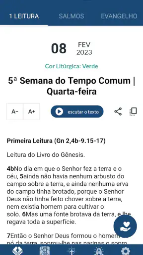 Liturgia Diária - Canção Nova screenshot