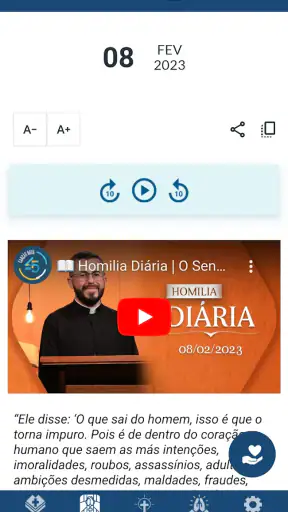 Liturgia Diária - Canção Nova screenshot