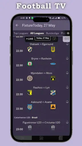 Live Football TV HD Streaming screenshot