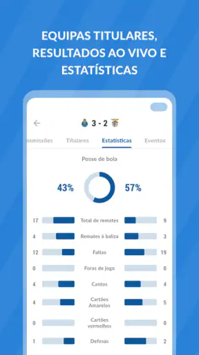 Live Futebol TV - Resultados screenshot