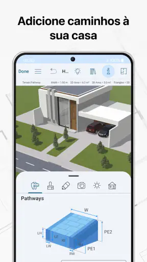 Live Home 3D Pro Desenhar casa screenshot
