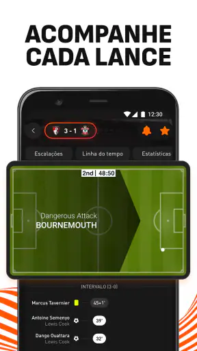 LiveScore: Resultados Futebol screenshot