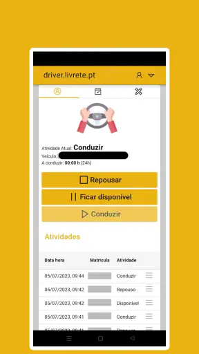Livrete - Driver (TVDE) screenshot