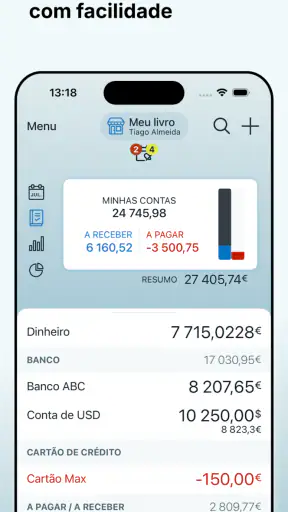 Livro de Contabilidade screenshot