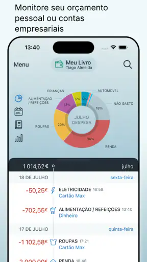 Livro de Contabilidade screenshot