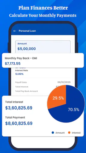 Loan Calculadora de EMI screenshot