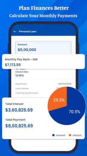 Loan Calculadora de EMI screenshot