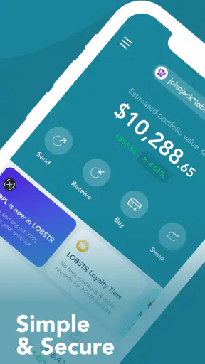 LOBSTR Wallet: Buy XLM & XRP screenshot