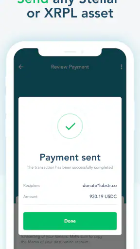 LOBSTR Wallet: Buy XLM & XRP screenshot