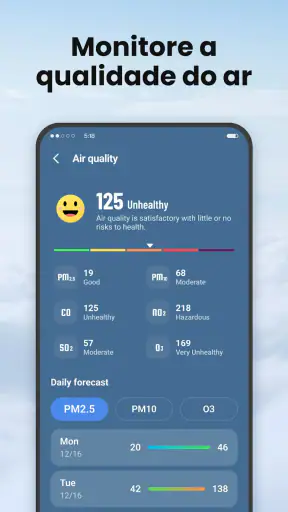 Local Weather:Previsão ao vivo screenshot