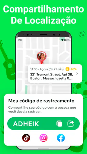 localizador de família screenshot