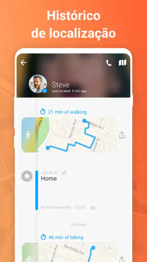 Localizador de Família Familo screenshot