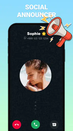 Locutor do nome do chamado screenshot