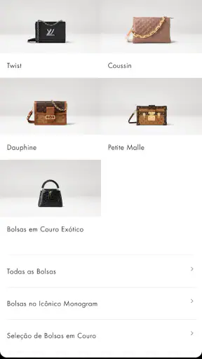 Louis Vuitton screenshot