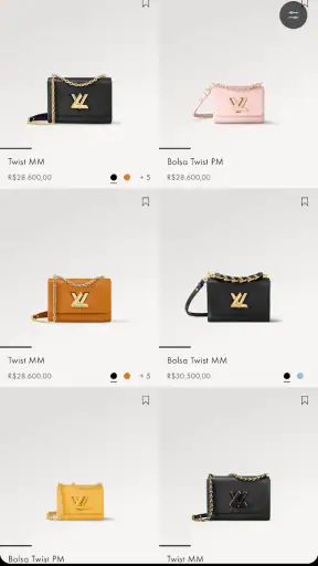 Louis Vuitton screenshot