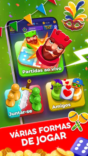 Ludo Superstar: Jogo Divertido screenshot