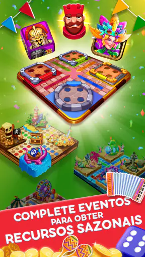 Ludo Superstar: Jogo Divertido screenshot
