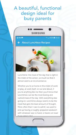 Lunchbox Recipes screenshot