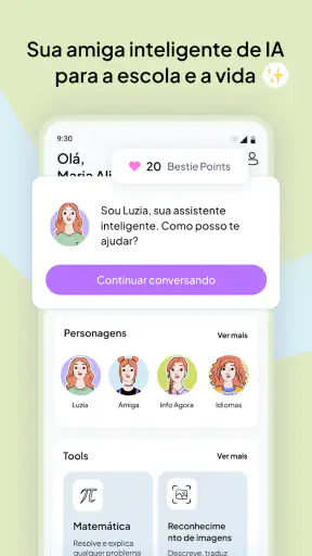 Luzia: Assistente Virtual IA screenshot