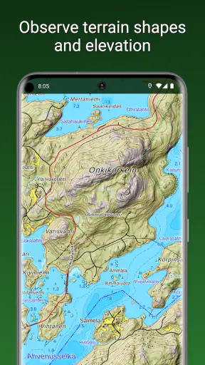 Maastokartat screenshot