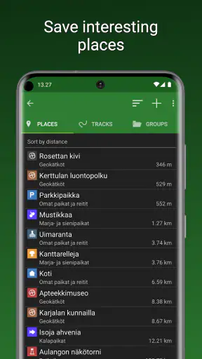 Maastokartat screenshot