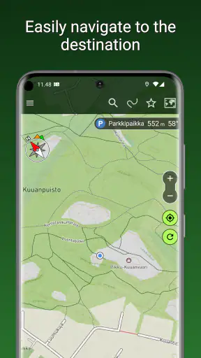 Maastokartat screenshot