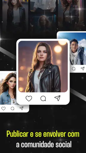 Magia troca rosto: Avatares IA screenshot