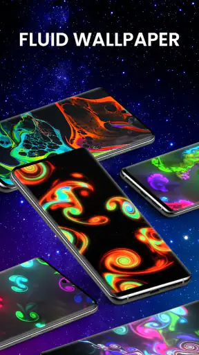 Magic Fluid: 4D Live Wallpaper screenshot