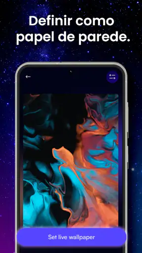 Magic Fluid: 4D Live Wallpaper screenshot