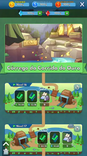 Magnata Minerador: Gold & Cash screenshot
