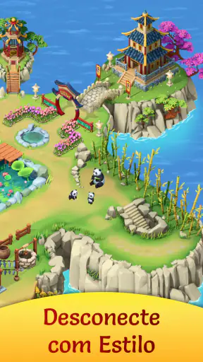 Mahjong Voyage: Peças screenshot