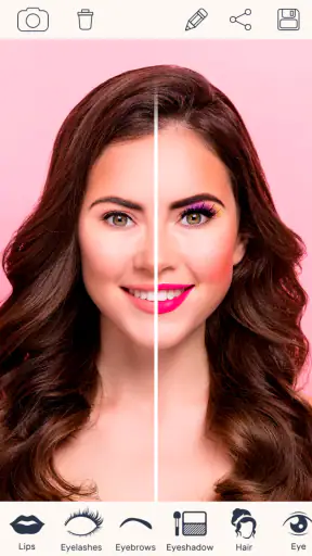 Makeup Aplicativo de Maquiagem screenshot